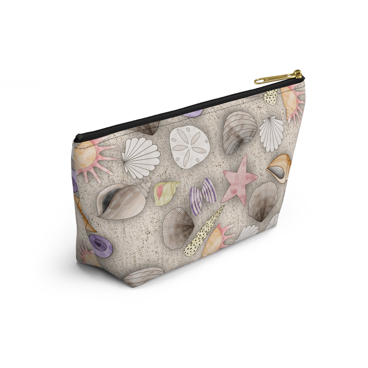 Seashell Beach Accessory Pouch Sand & Sand T-Bottom Bag Sunscreen Bag