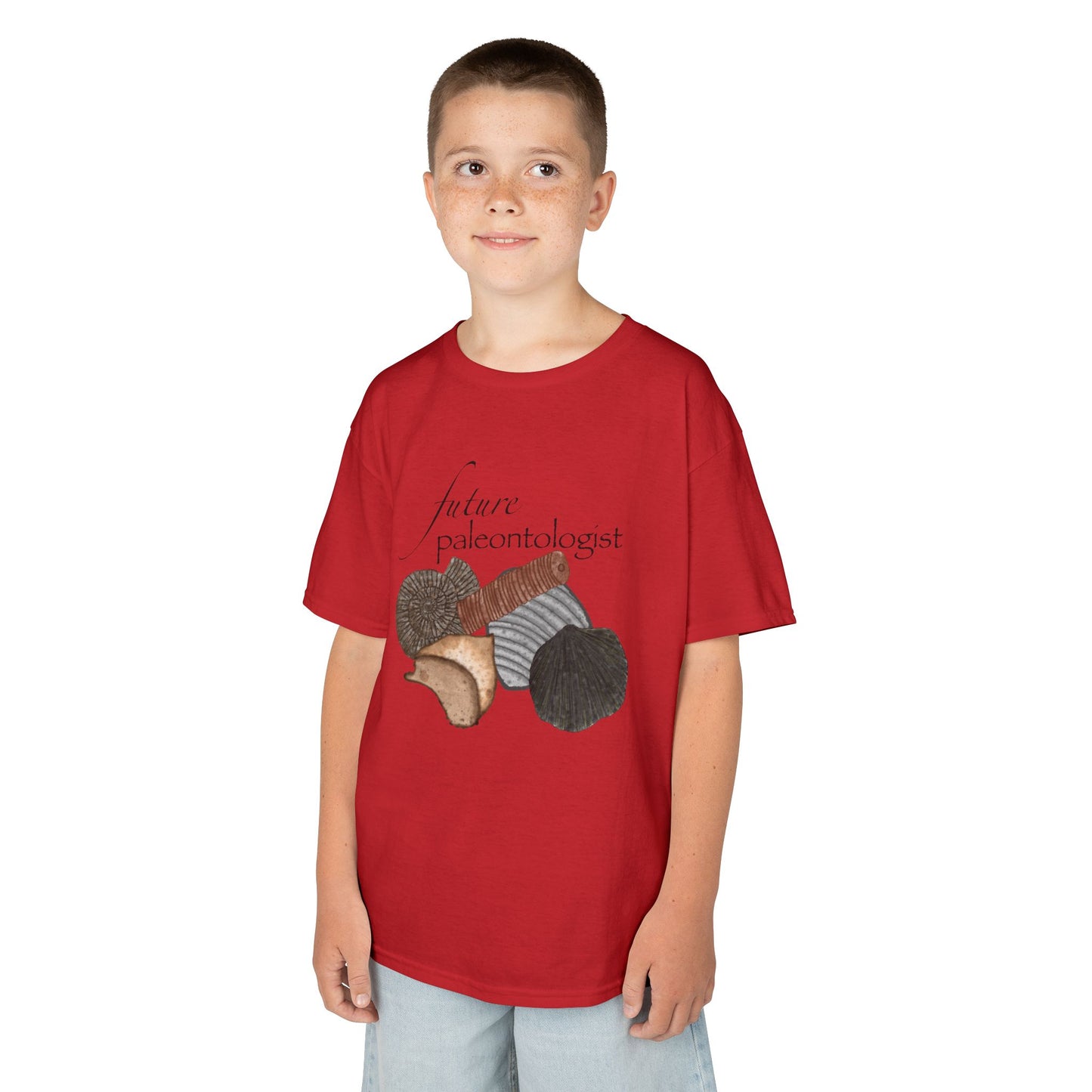 Kids Tee — "Future Paleontologist" Dino Fossil Lover Shirt