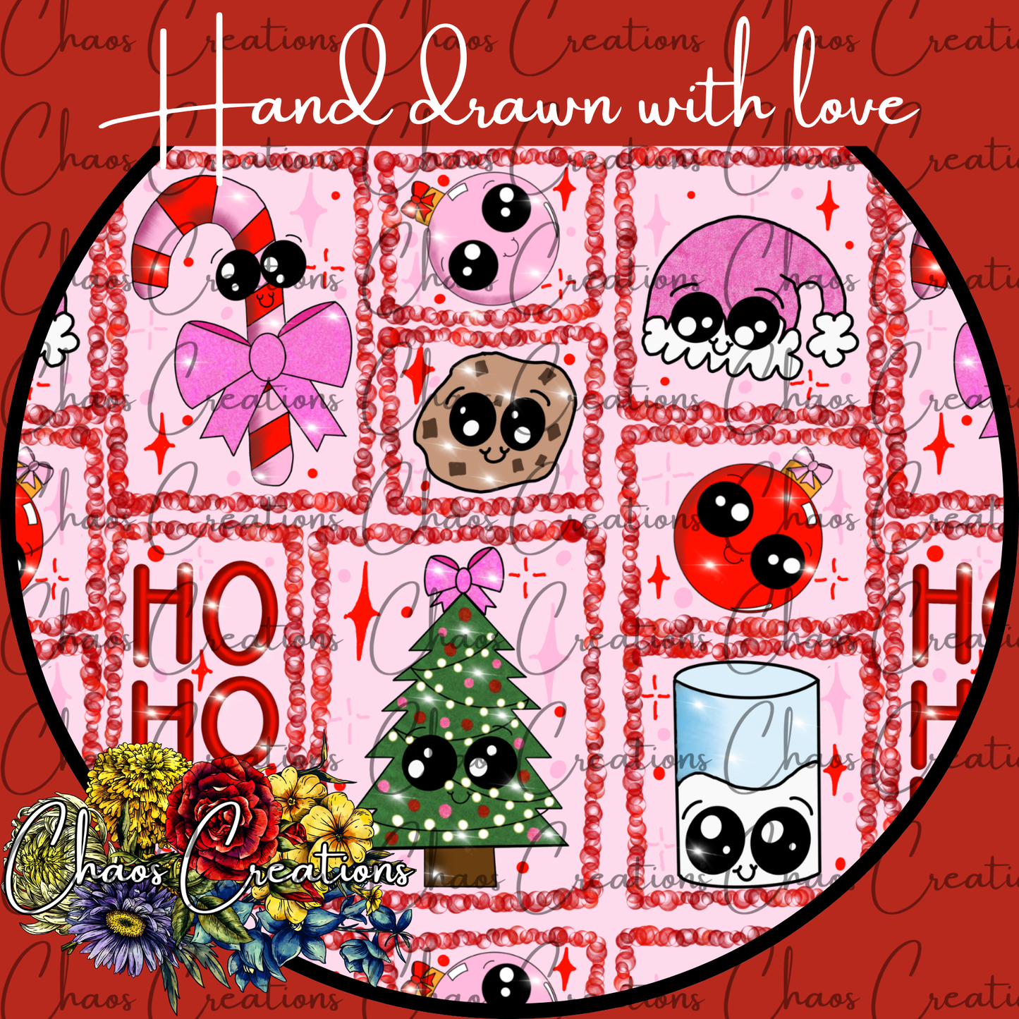 Pink & Red Christmas