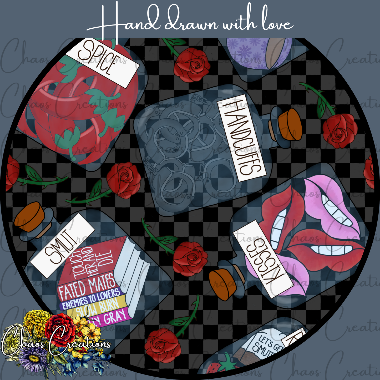 Jarred Smut, dark checkered