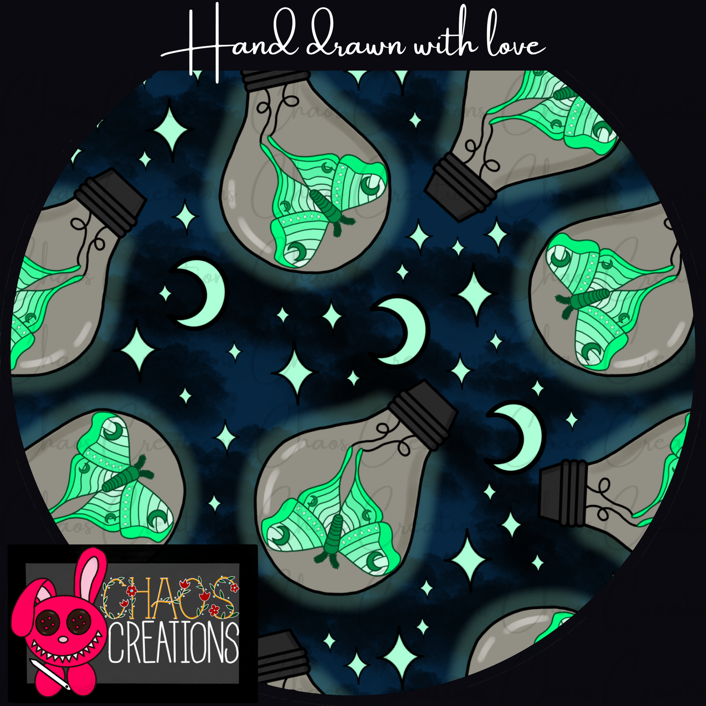 Luna Lightbulbs, blue