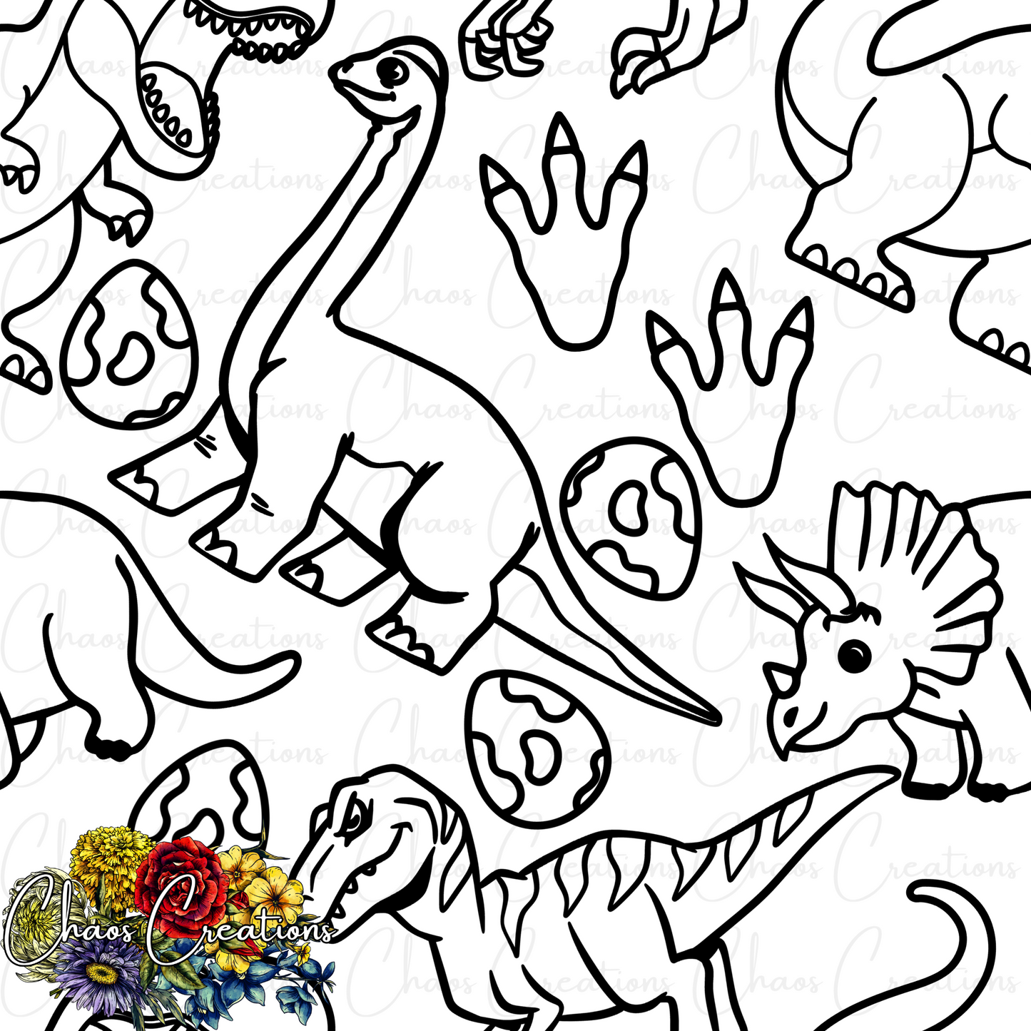 Color Me: Dinosaurs