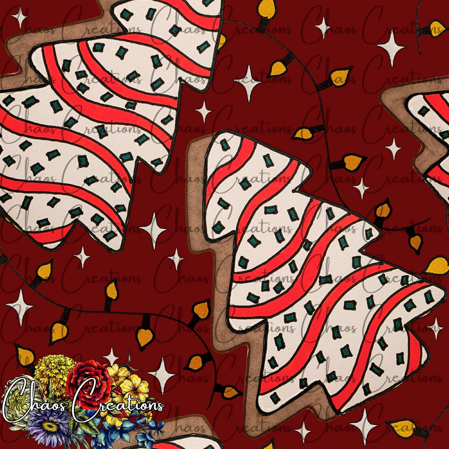 Oh Christmas Tree, red