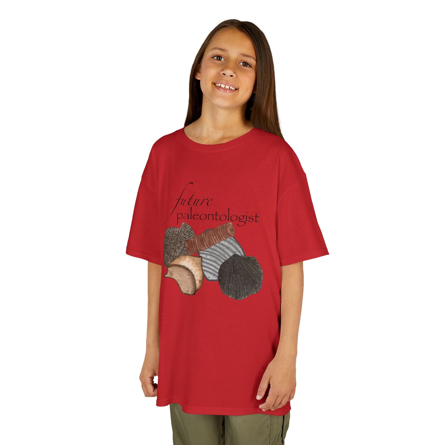 Kids Tee — "Future Paleontologist" Dino Fossil Lover Shirt