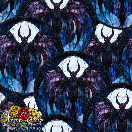 Stained Glass Mothman