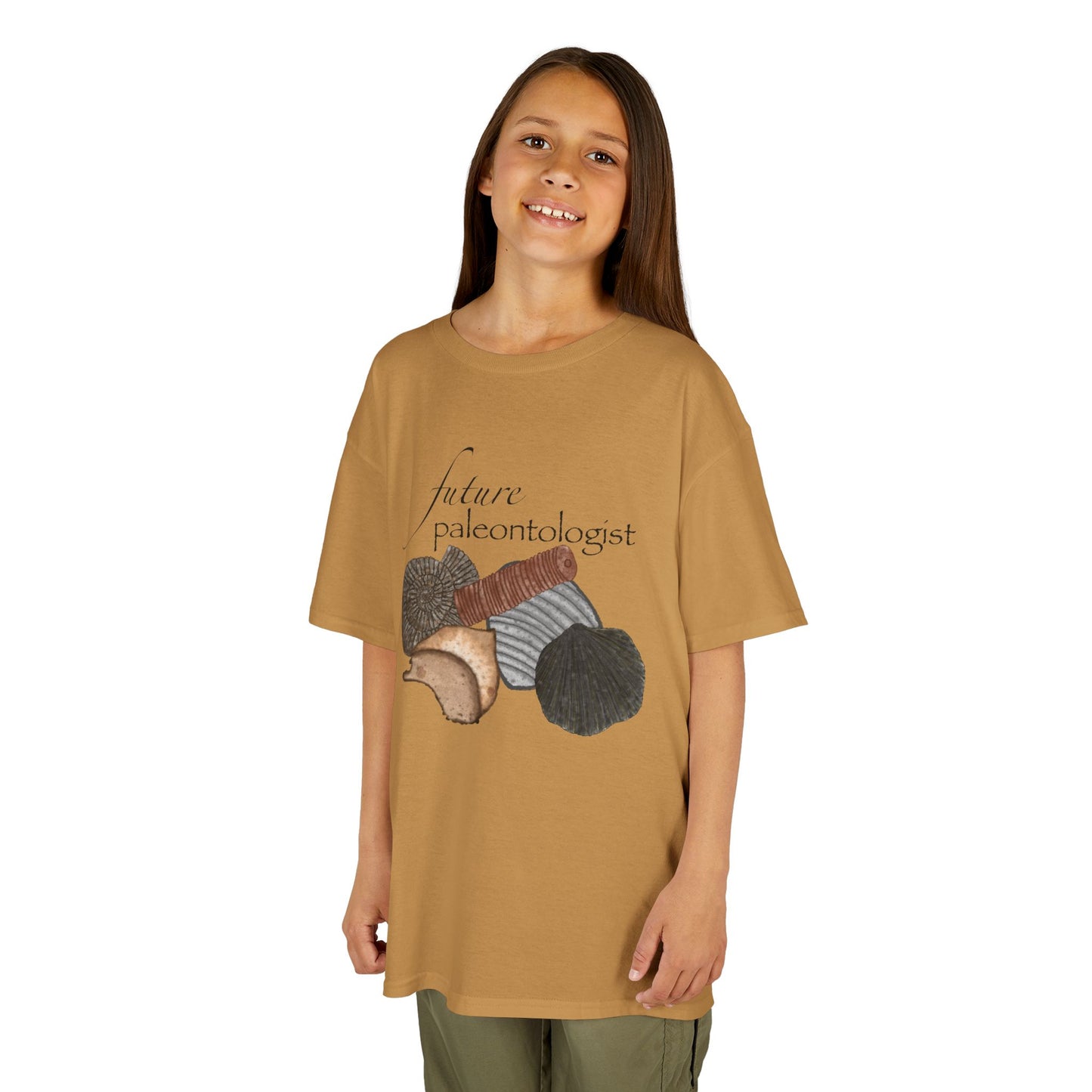 Kids Tee — "Future Paleontologist" Dino Fossil Lover Shirt