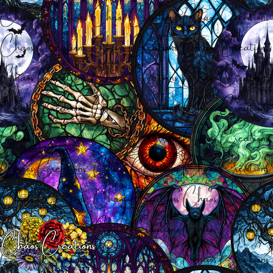 Stained Glass Witchy