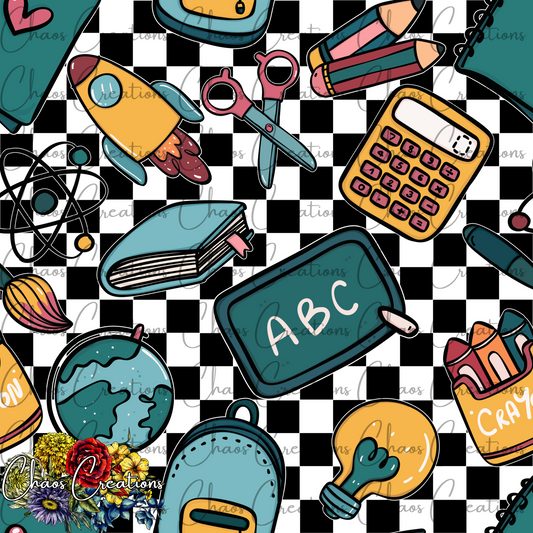 Checkered Back to School