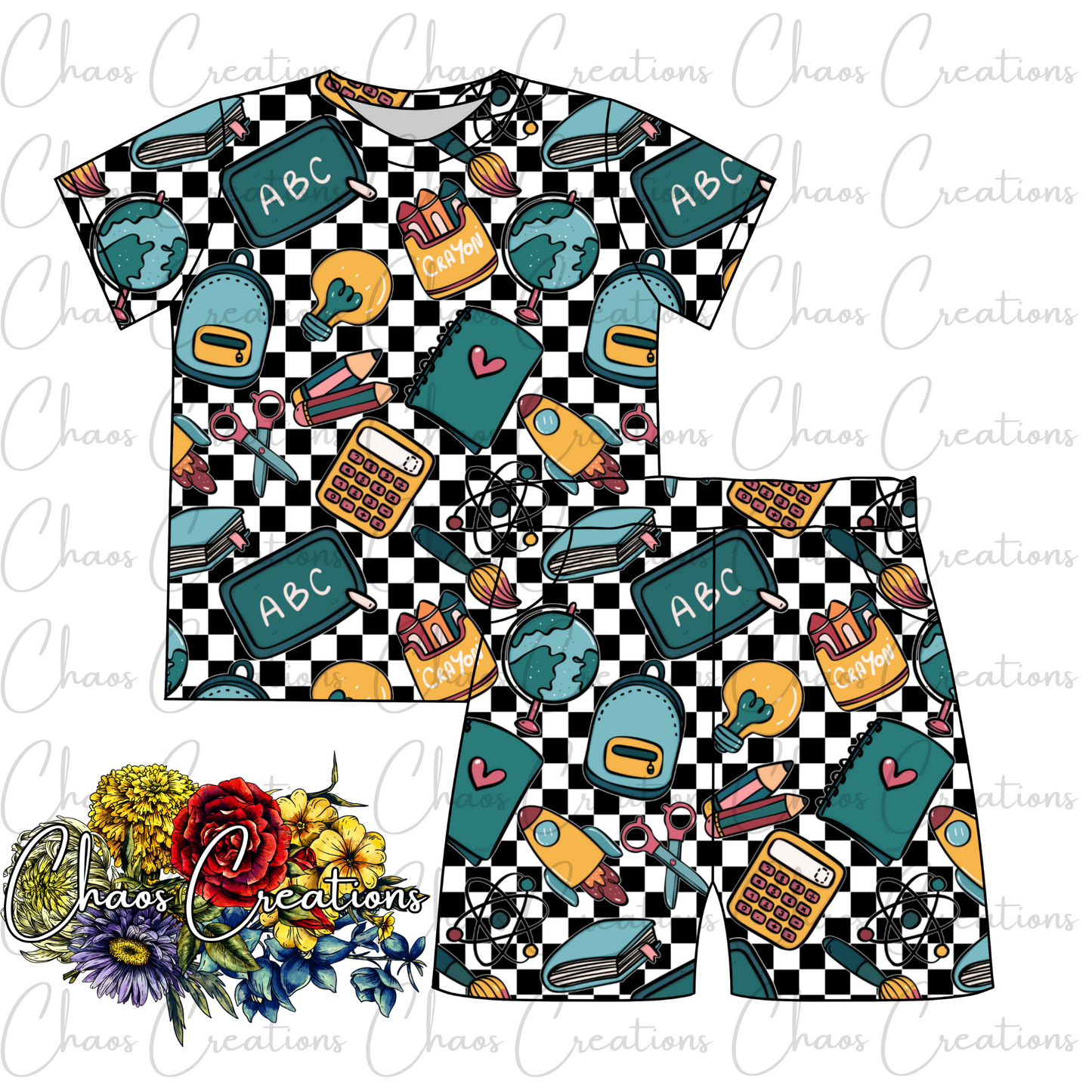Checkered Back to School