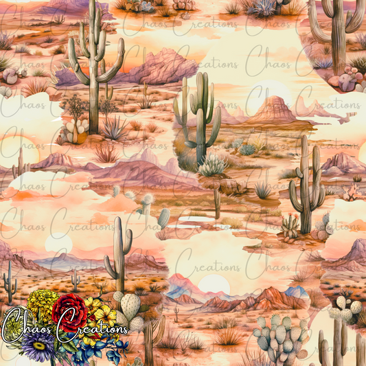 Desert Sunrise, retro colorway