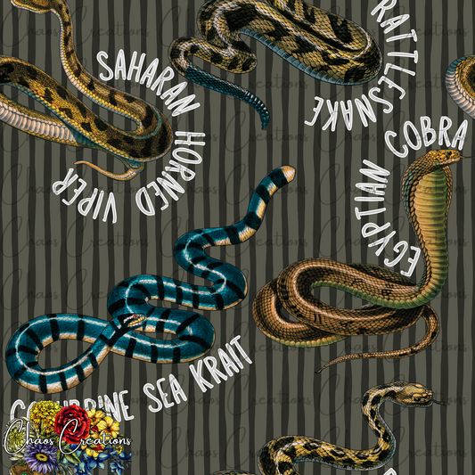 Danger Noodle Names, grey colorway