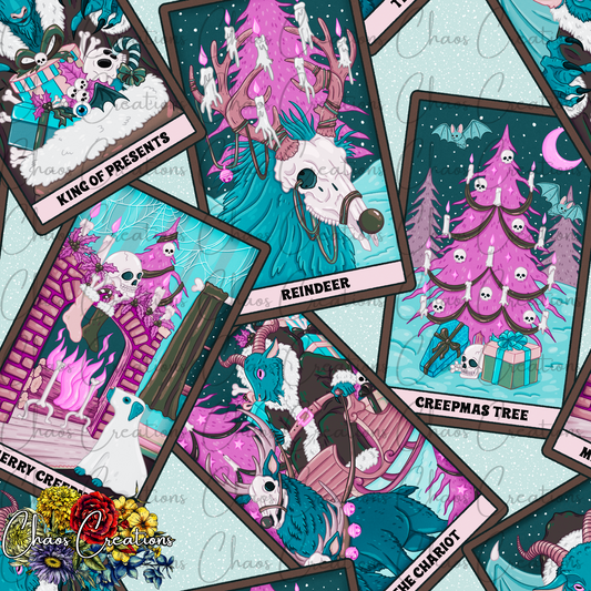 Tarot Creepmas, pink colorway