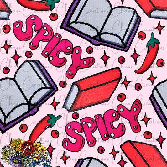 Spicy Books (hand drawn)