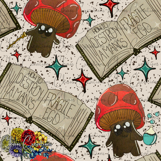 Mushies on a Mission (hand drawn) *Hextober day 5*