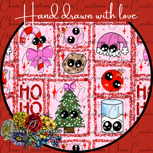 Pink & Red Christmas