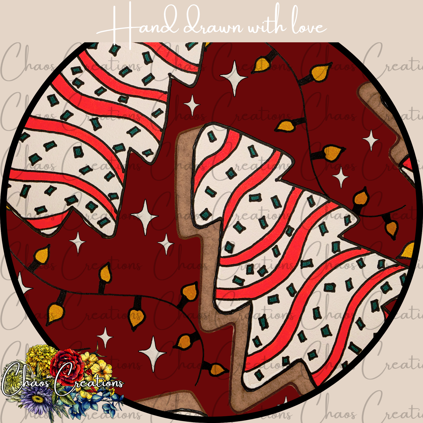 Oh Christmas Tree, red