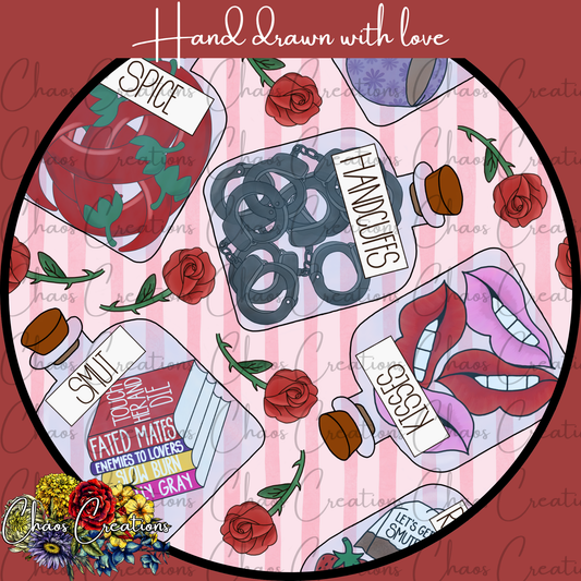 Jarred Smut, pink stripes