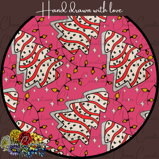 Oh Christmas Tree, pink