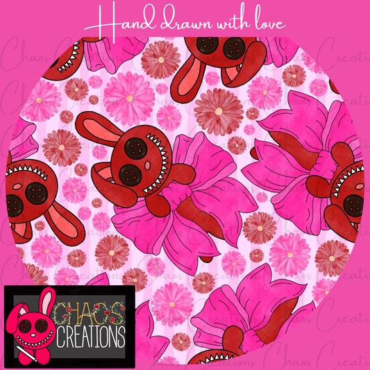 Coquette Button Bunny