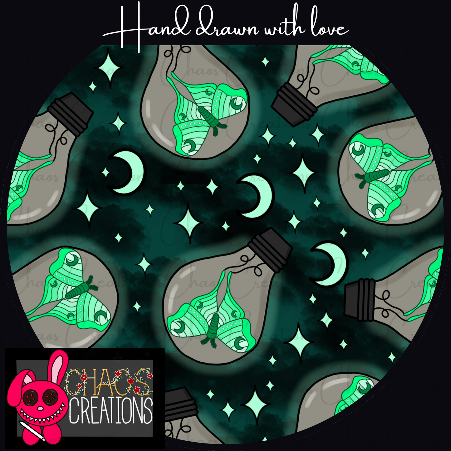 Luna Lightbulbs, green