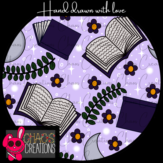 Starry Books, purple