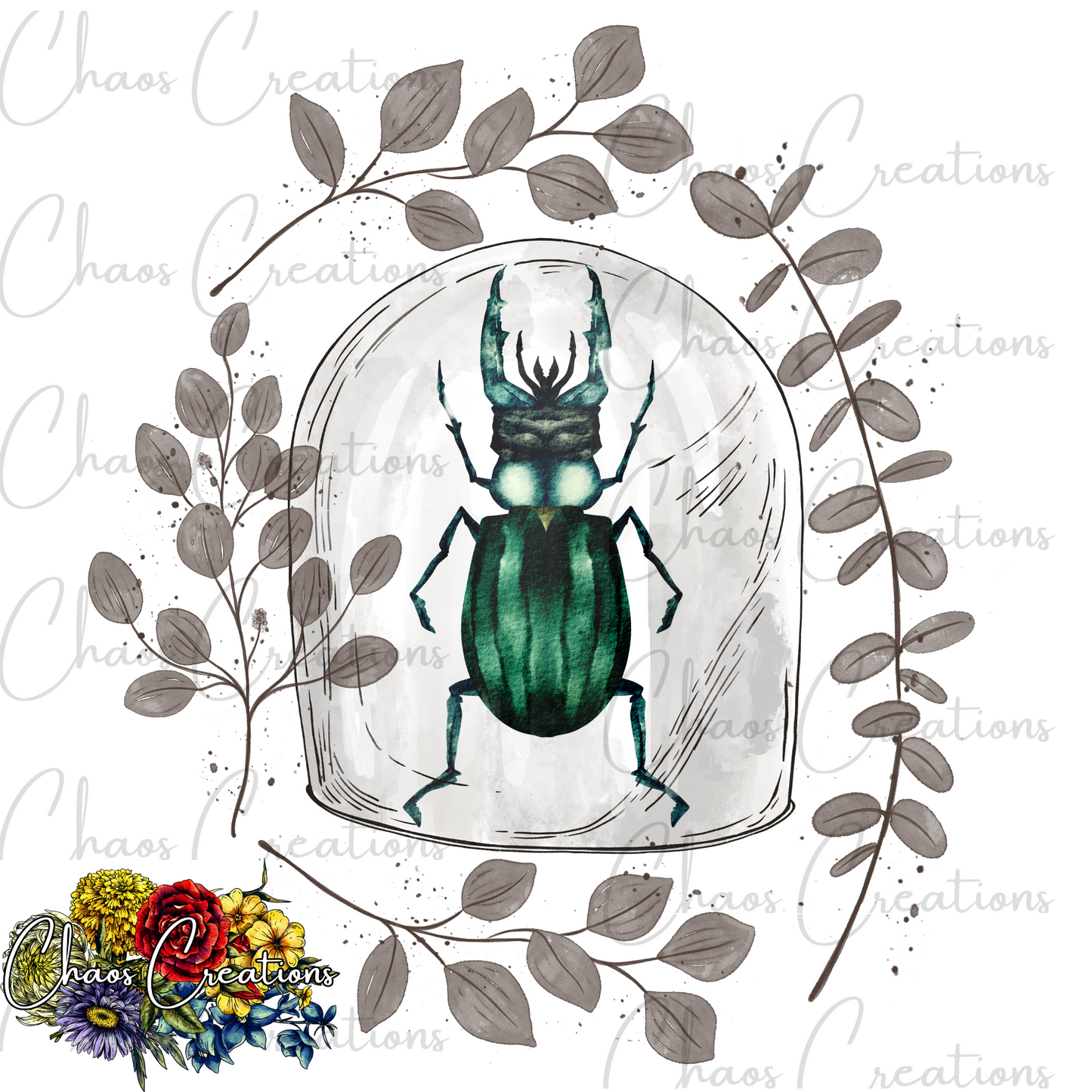 PNG: Beetlejar, deep green