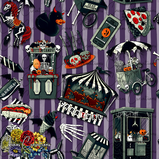 LIMITED EXCLUSIVE: Creepy Carnival, purple stripe (6 copies)