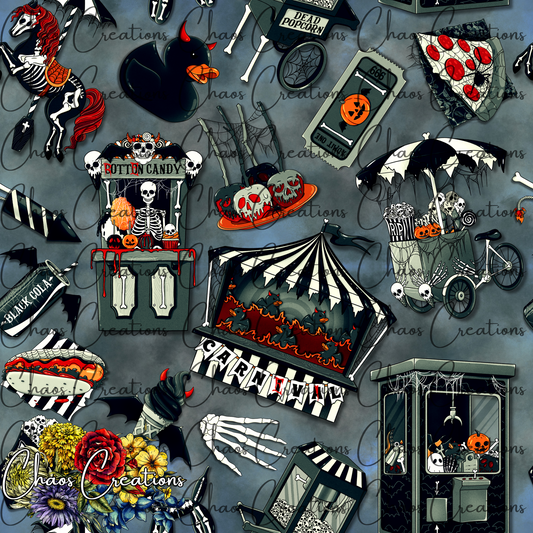 LIMITED EXCLUSIVE: Creepy Carnival, grey galaxy (6 copies)