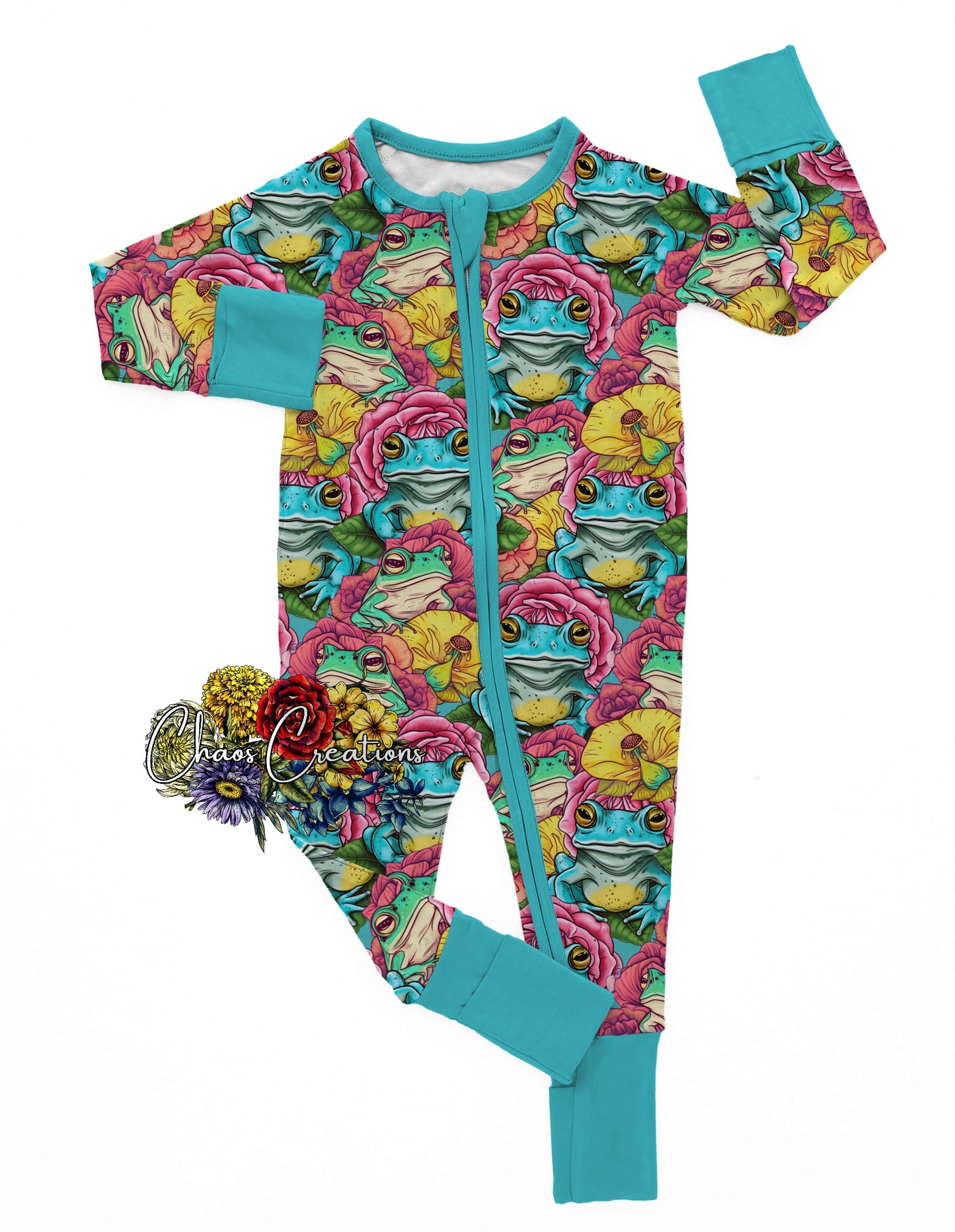 Floral Frogs