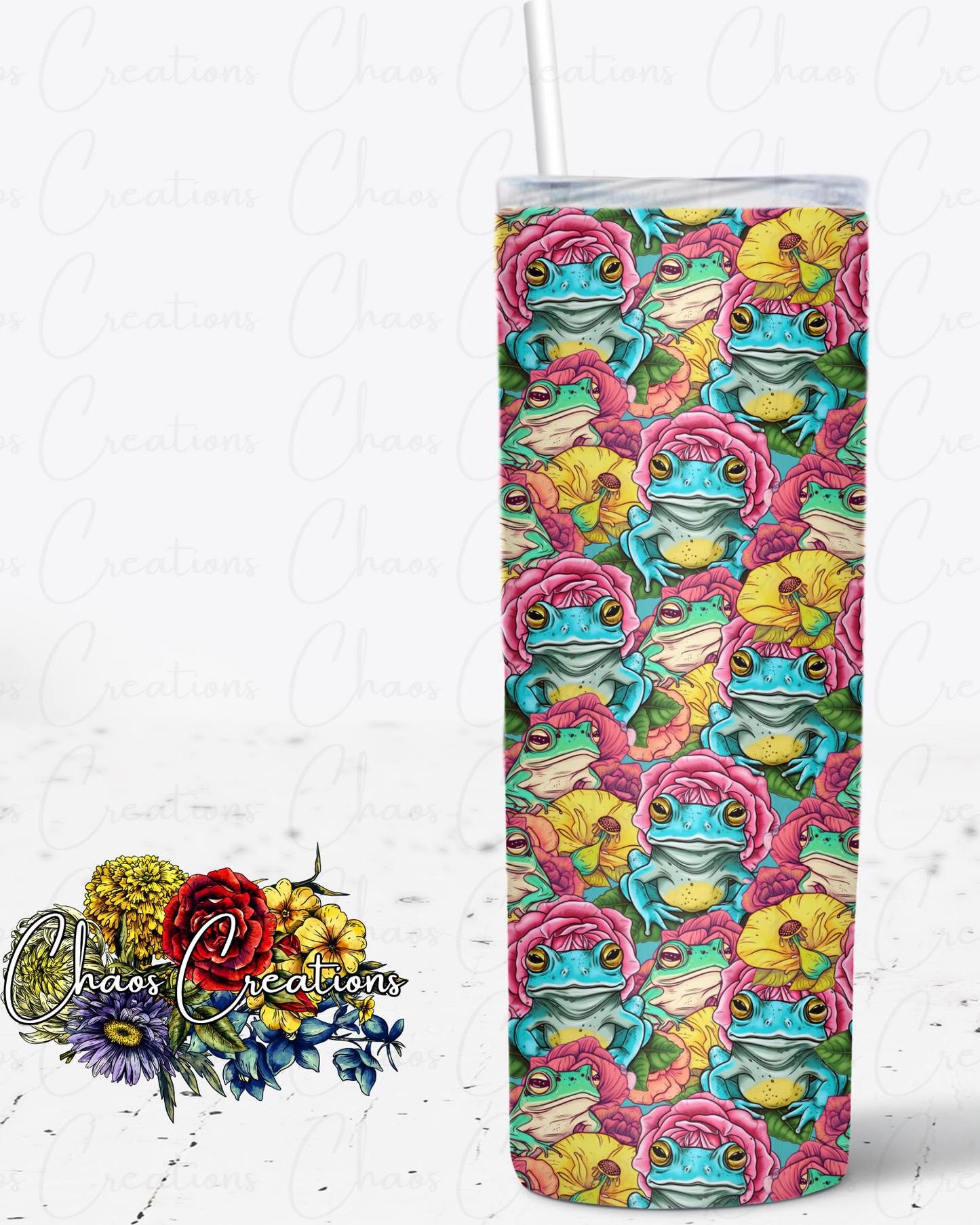 Floral Frogs