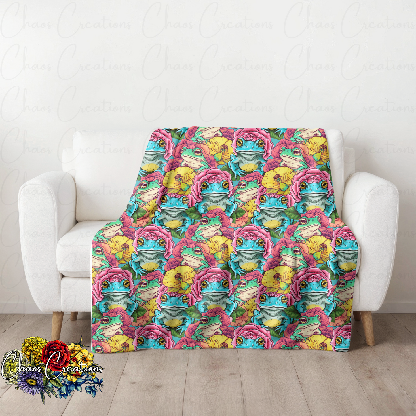 Floral Frogs