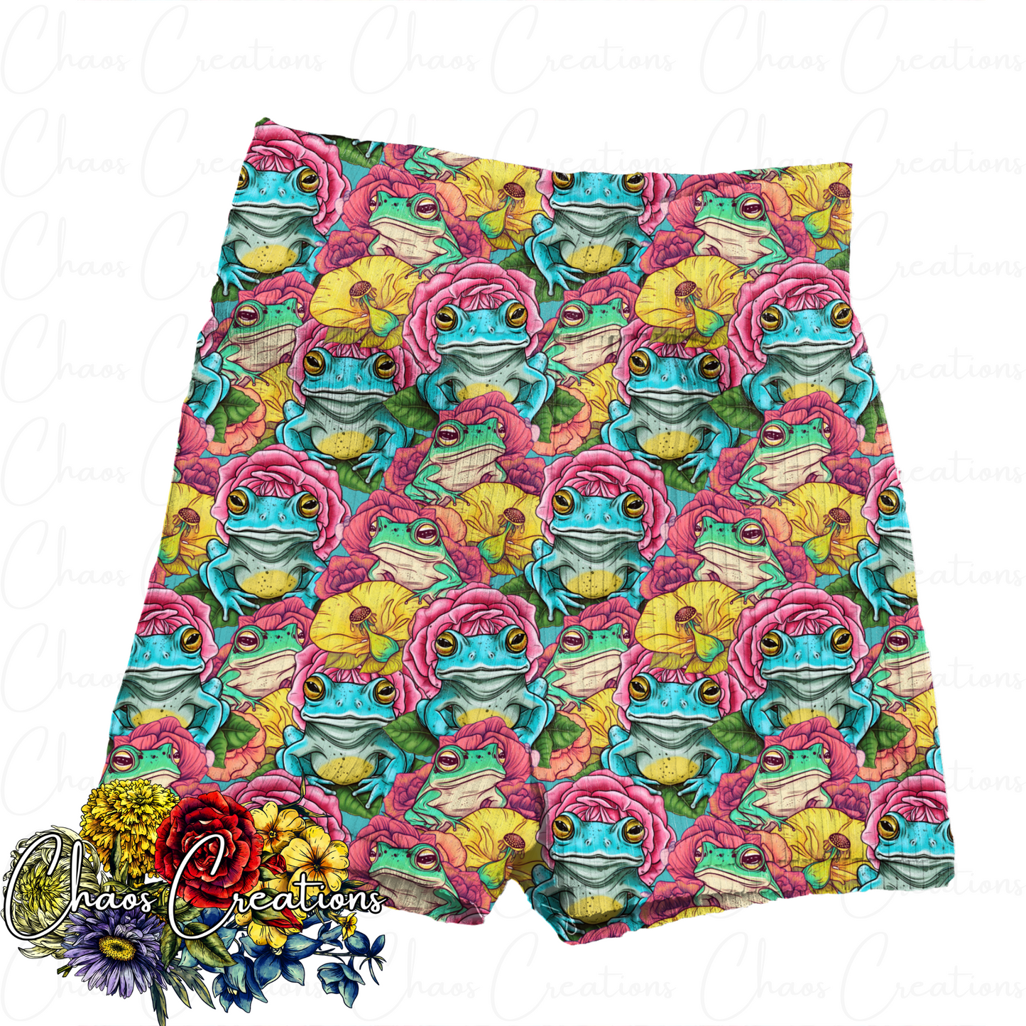 Floral Frogs