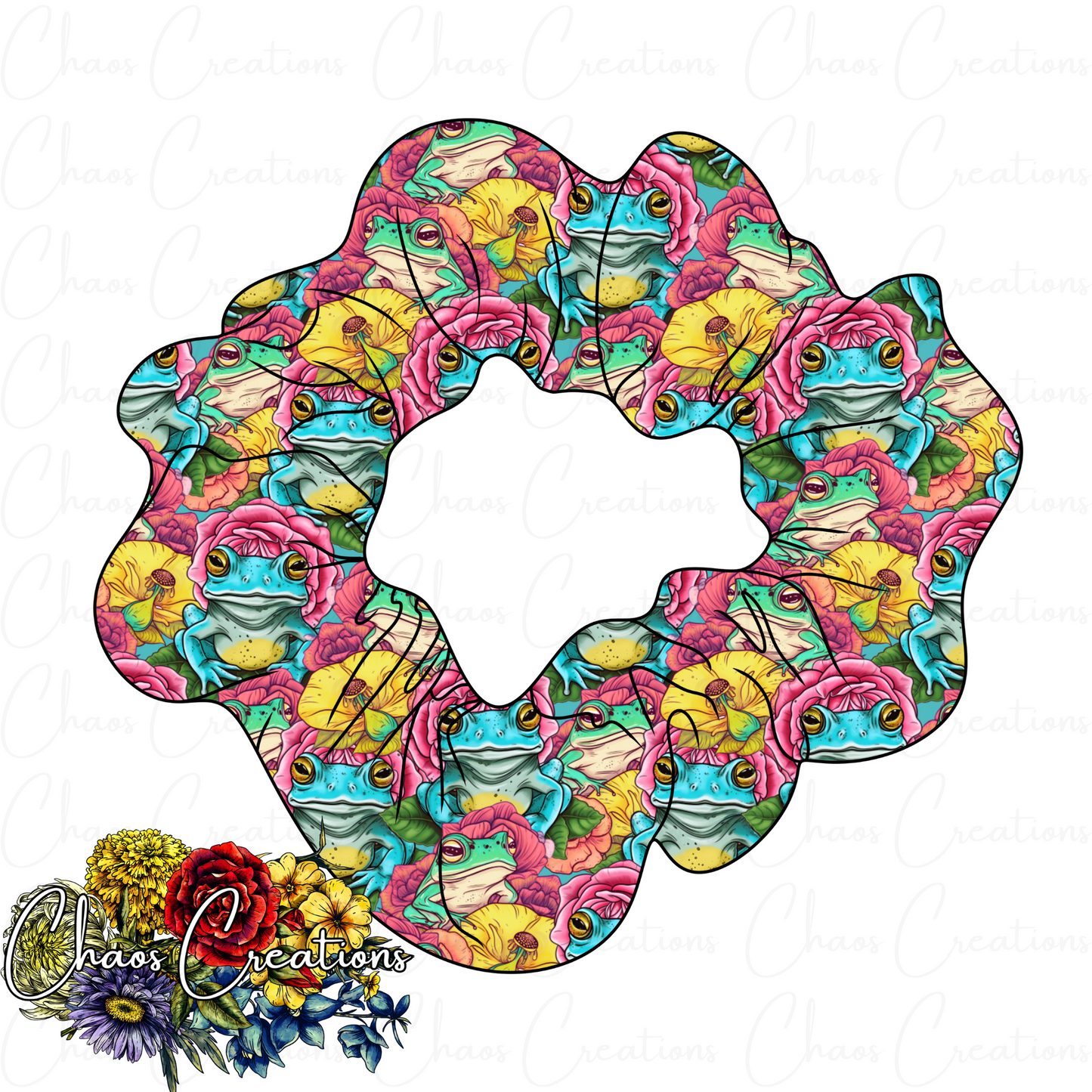 Floral Frogs