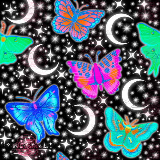 Neon Moths